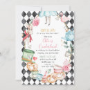 Search for mad tea party invitations Onederland