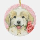 Search for great pyrenees ornaments Pyrenean mountain dog