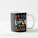 Search for love my son mugs Autistic