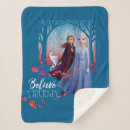 Search for elsa blankets Believe in the journey
