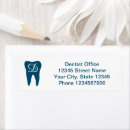 Search for tooth return address labels Dentist