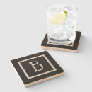 Recherche de preppy coasters Monogrammé