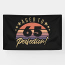 Search for 65th birthday party decor 65 years old