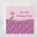 Search for pink ladybug square invitations Party