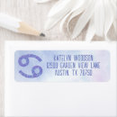 Search for cancer return address labels Cute