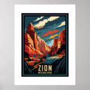 Recherche de canyon de zion posters Voyage