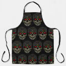 Search for calaveras aprons Halloween