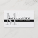 Search for financial planner business cards Modern