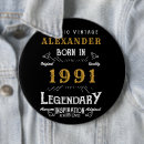 Search for 30th birthday buttons Vintage