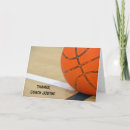 Search for basketball thank you cards Thanks