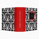 Search for black damask binders Salon