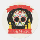 Search for dia de muertos stickers Calavera