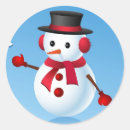 Search for cartoon snowman stickers Kids