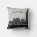 Search for london pillows Black and white