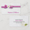 Recherche de polka dot business cards Blanc