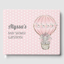 Search for hot air balloon guest books Pink