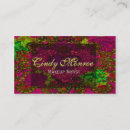 Search for velvet business cards Make up artist