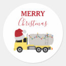 Search for classic trucks stickers Xmas