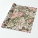 Search for vintage newspaper wrapping paper Background