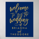 Search for navy welcome wedding signs Chic