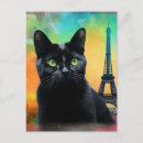 Recherche de chat paris cartes postales Chaton