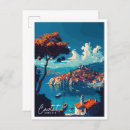 Search for watercolour painting postcards Travel