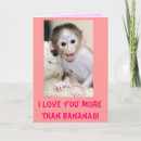 Search for banana valentines day cards Monkey