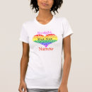 Search for straight but not narrow tshirts Rainbow