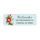 Search for pinecone return address labels Floral