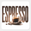 Search for graphics square stickers Coffee lover