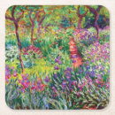 Search for claude monet garden coasters Flower