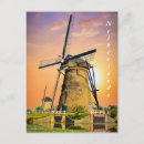 Search for old windmills postcards Netherlands