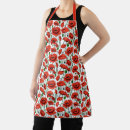 Search for red white aprons Red and green