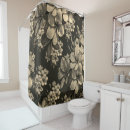 Search for cream and black shower curtains Retro