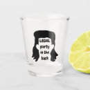 Search for fathers day shot glasses Black and white