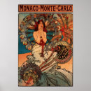 Search for mucha monaco monte carlo posters Lithograph