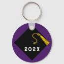 Search for purple graduation rounded keychains For kids