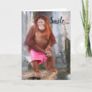 Recherche de orangs outans vœux cartes Photographie