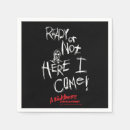 Search for horror film napkins Freddy krueger