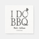 Search for i do barbecue napkins Engagement