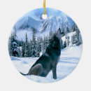 Search for wolves ornaments Winter