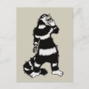 Search for gothic cat postcards Skull