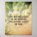 Search for namaste posters Motivational