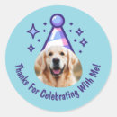 Search for dogs birthday stickers For her