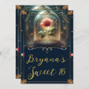 Search for enchanted rose invitations Vintage