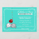 Recherche de de de poissons mariage invitations Turquoise