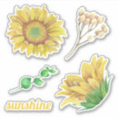 Search for sunflower scrapbook stickers Floral