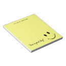Search for funny notepads smile