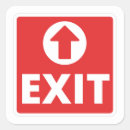 Search for exit stickers Green