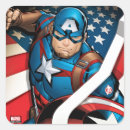 Recherche de vengeur autocollants Capitaine amérique